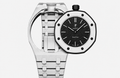 AP x SWATCH SILVER STAINLESS STEEL WATCH CONVERSION