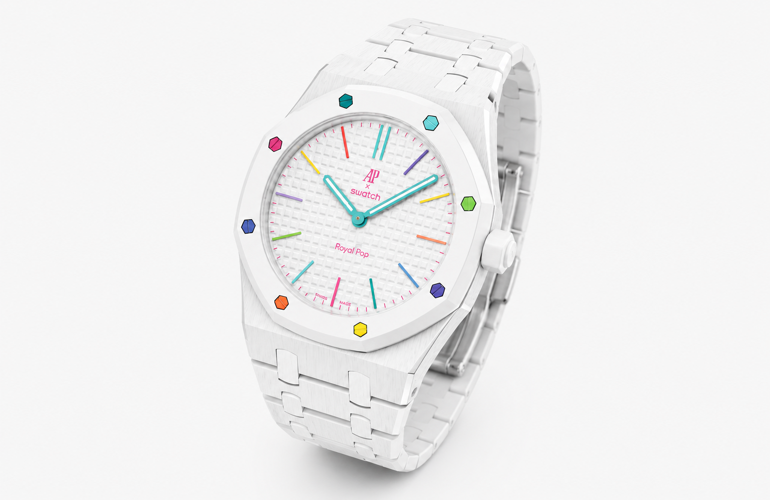 HUIT BLANC AP X SWATCH WATCH CONVERSION